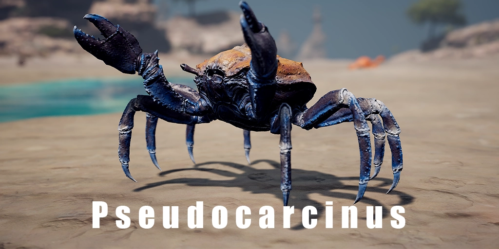 Pseudocarcinus - Giant crab AI critter in Path of Titans